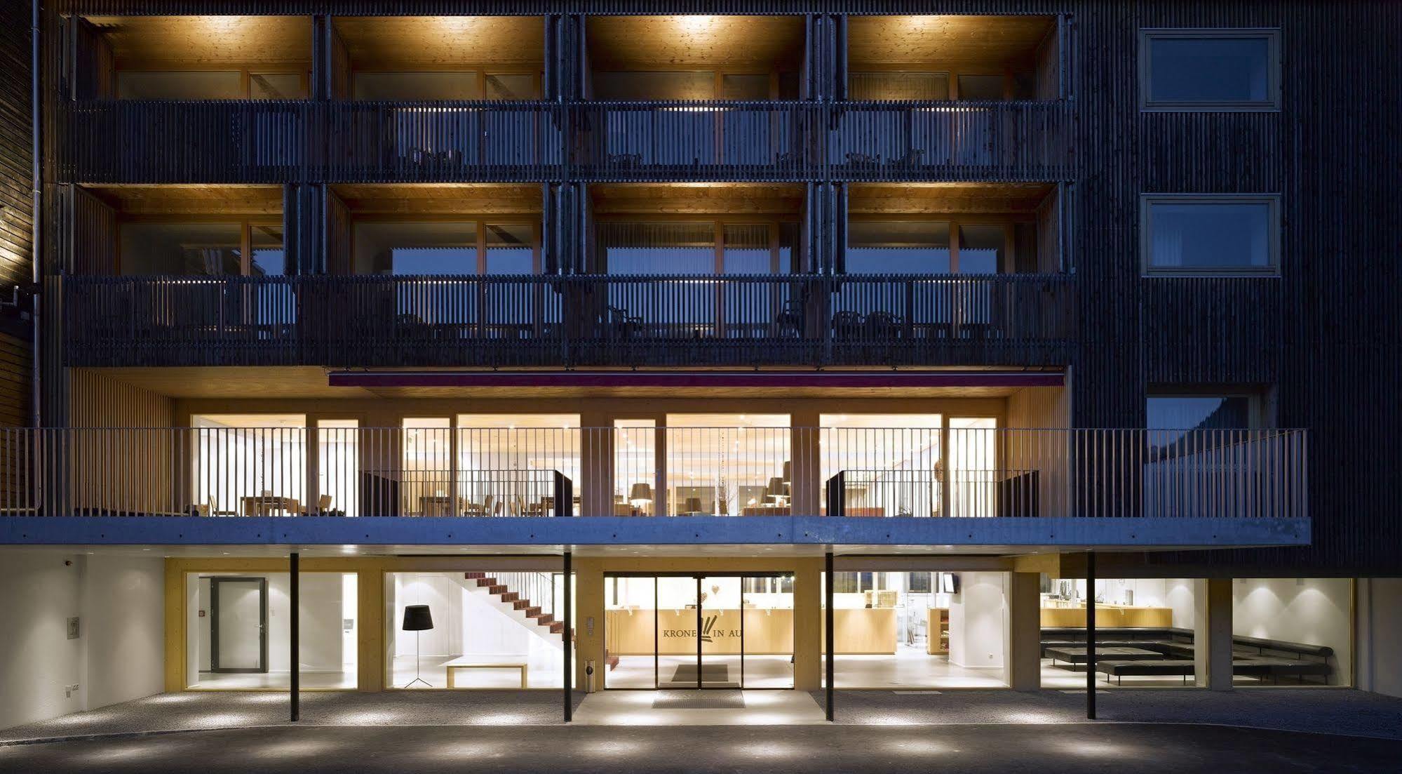 Hotel Krone In Au Au (Vorarlberg) ภายนอก รูปภาพ