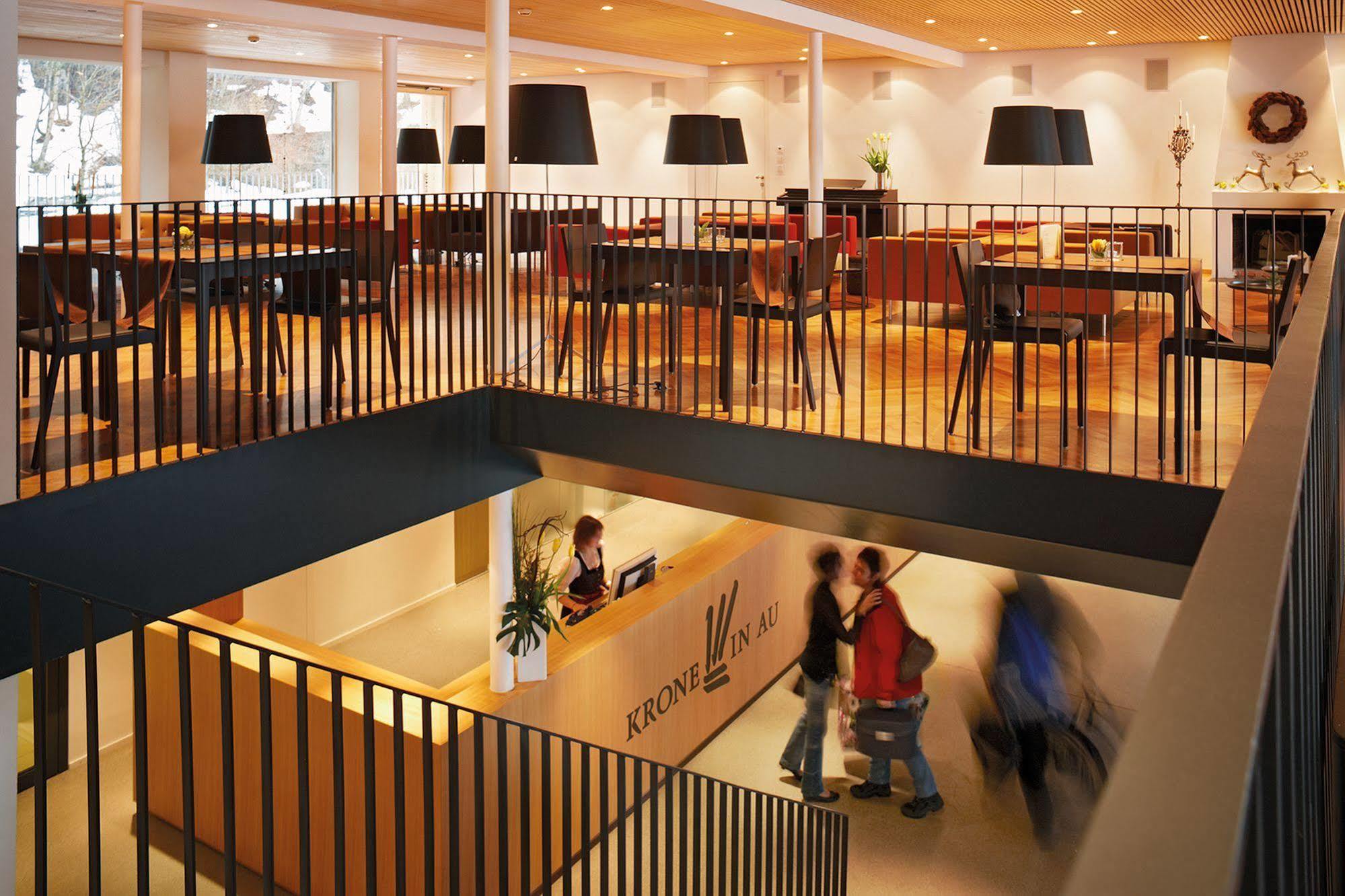 Hotel Krone In Au Au (Vorarlberg) ภายนอก รูปภาพ